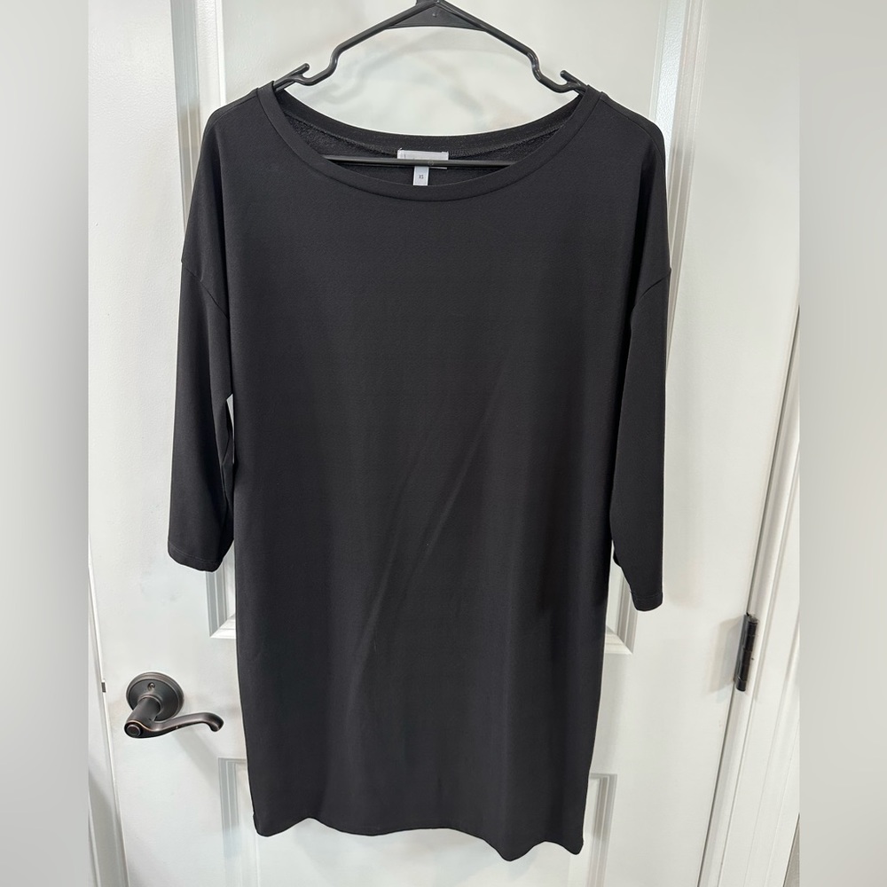 Black 3/4 sleeve Leith dress XS.